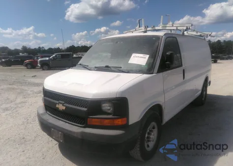 2015 Chevrolet Express 2500 Work Van from USA, damaged, VIN 1GCWGFCF3F1161602